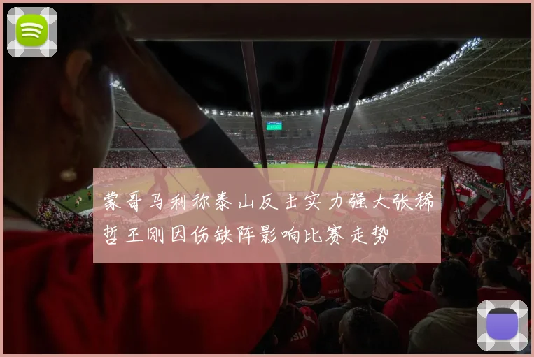 蒙哥马利称泰山反击实力强大张稀哲王刚因伤缺阵影响比赛走势